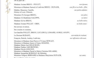 Monsieur Claude BRIOU