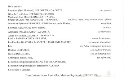 Mme Raymonde HERINGUEZ