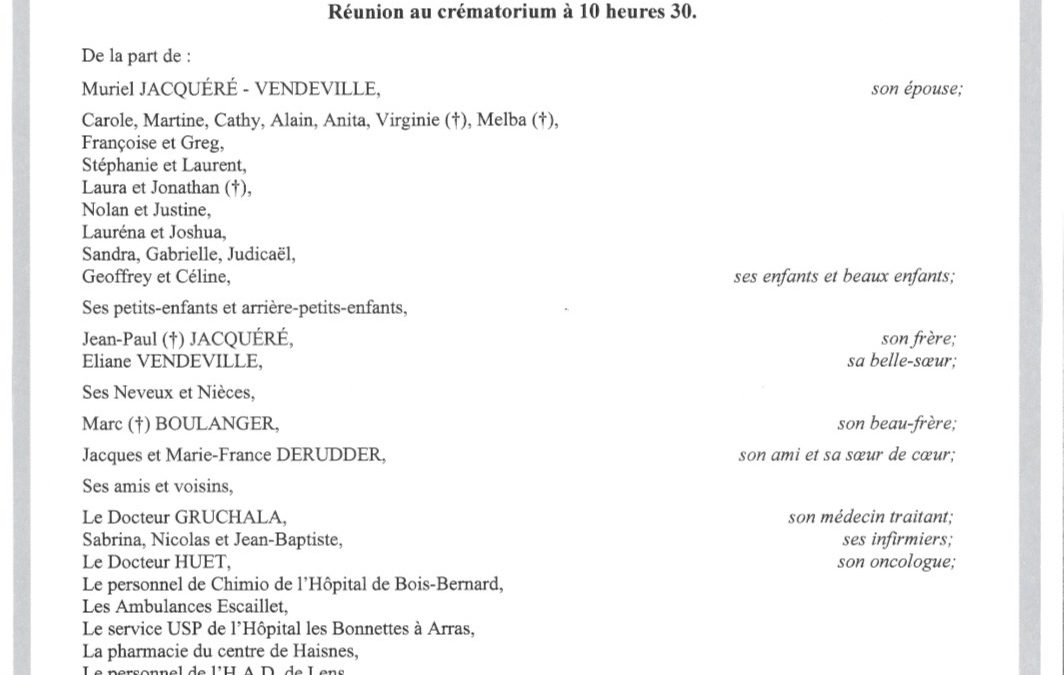 Monsieur JACQUERE Alain